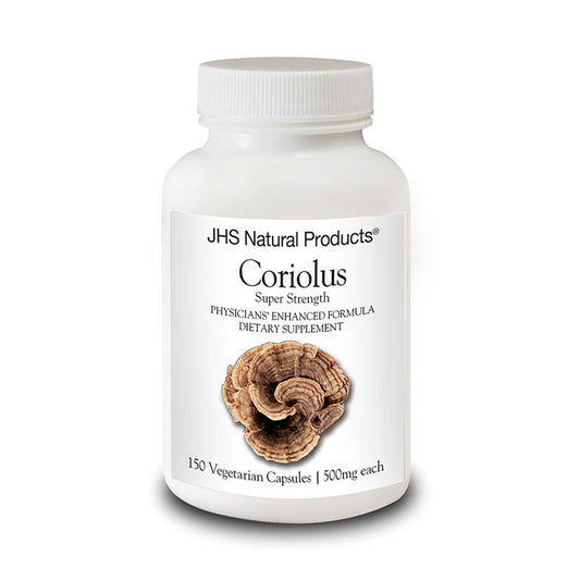 JHS Natural Products Coriolus Bottle