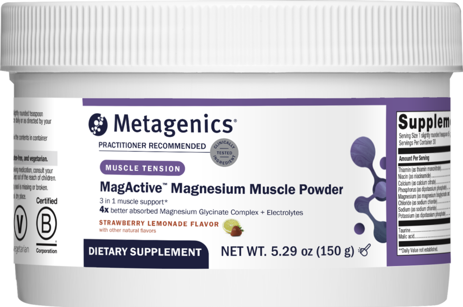 MagActive Magnesium Muscle Powder - Strawberry Lemonade