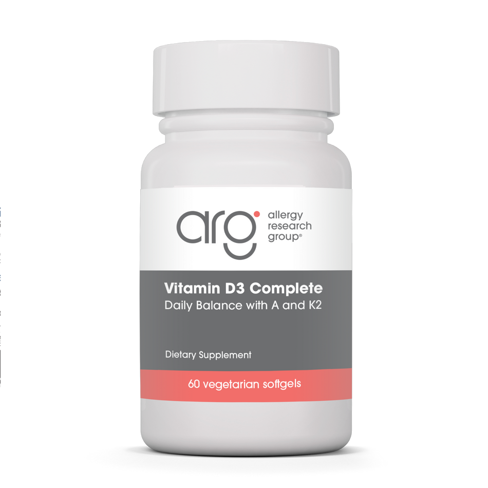 Vitamin D3 Complete Daily Balance with A and K2 Veggie Softgels