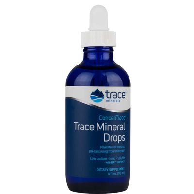 Concentrace Trace Mineral Drops Glass 4 Oz.