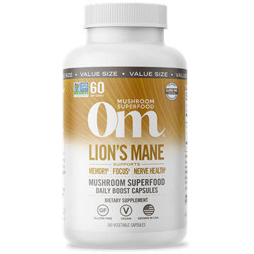 OM Lions Mane 180 Count