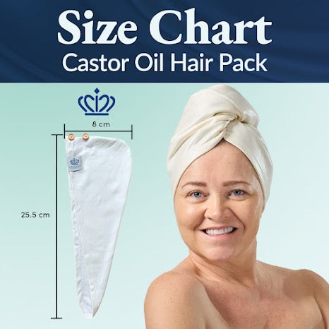 Castor Oil Hair Wrap