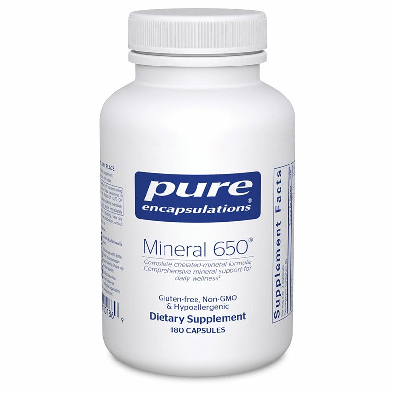 Pure Encapsulations Mineral 650 Bottle