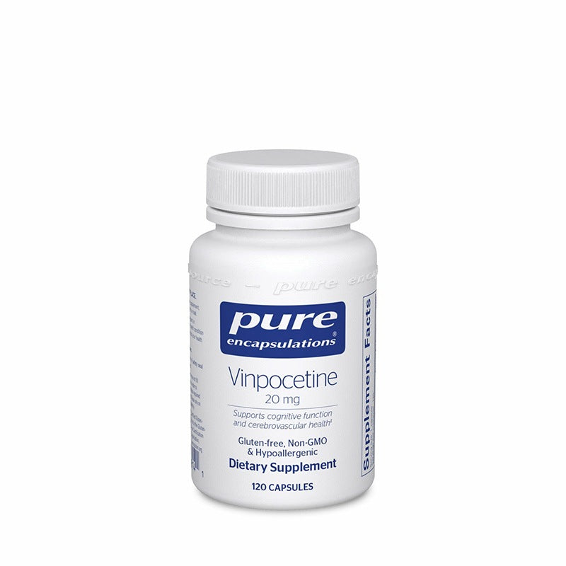 Pure Encapsulations Vinpocetine 20 mg Bottle