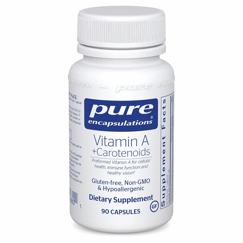 Pure Encapsulations Vitamin A Carotenoids Bottle