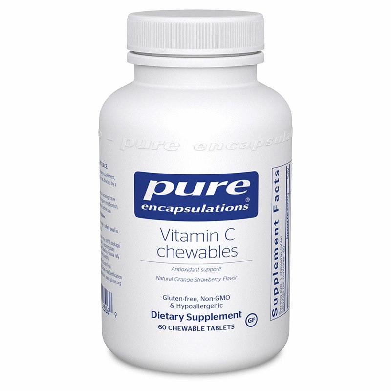 Pure Encapsulations Vitamin C Chewables Bottle