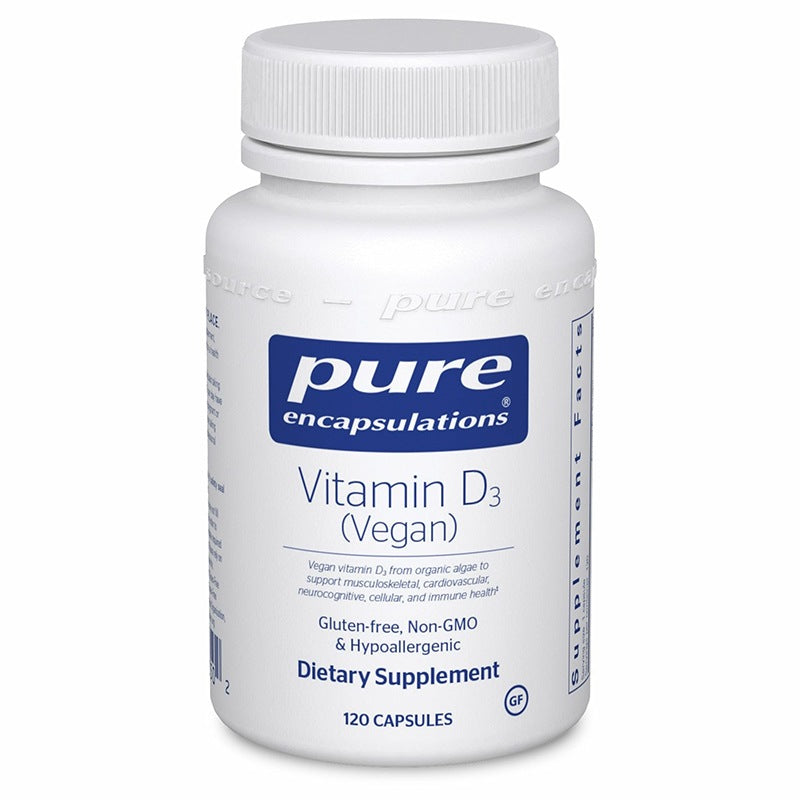 Pure Encapsulations Vitamin D3 Vegan Bottle