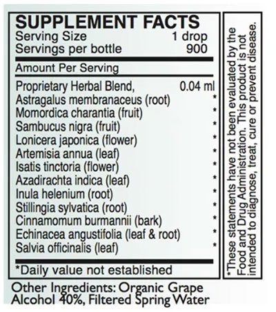 Byron White A-SF Supplement Facts