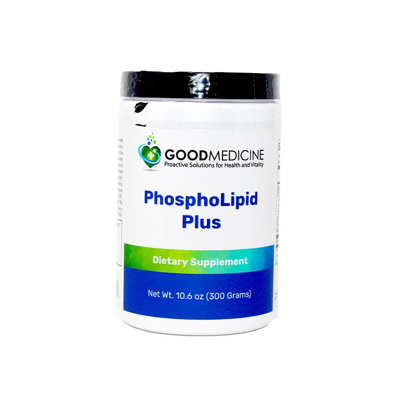 Good Medicine Label PhosphoLipid Plus Front Label