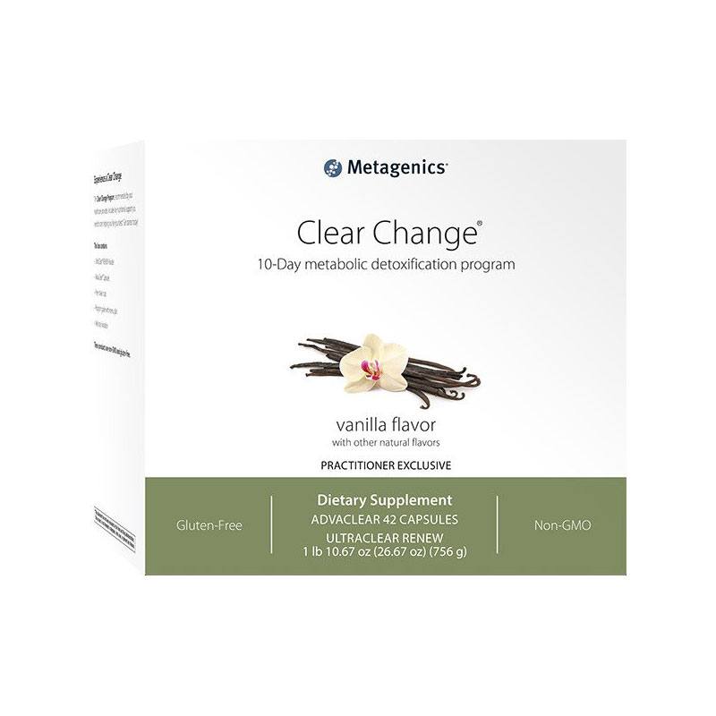 Metagenics Clear Change 10-Day Detox Program with UltraClear RENEW Vanilla Package