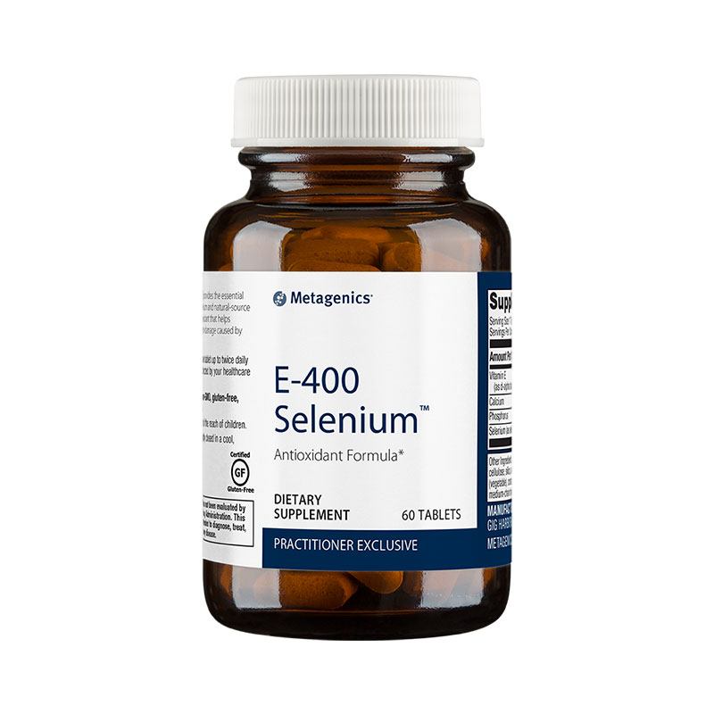 Metagenics E-400 Selenium Bottle