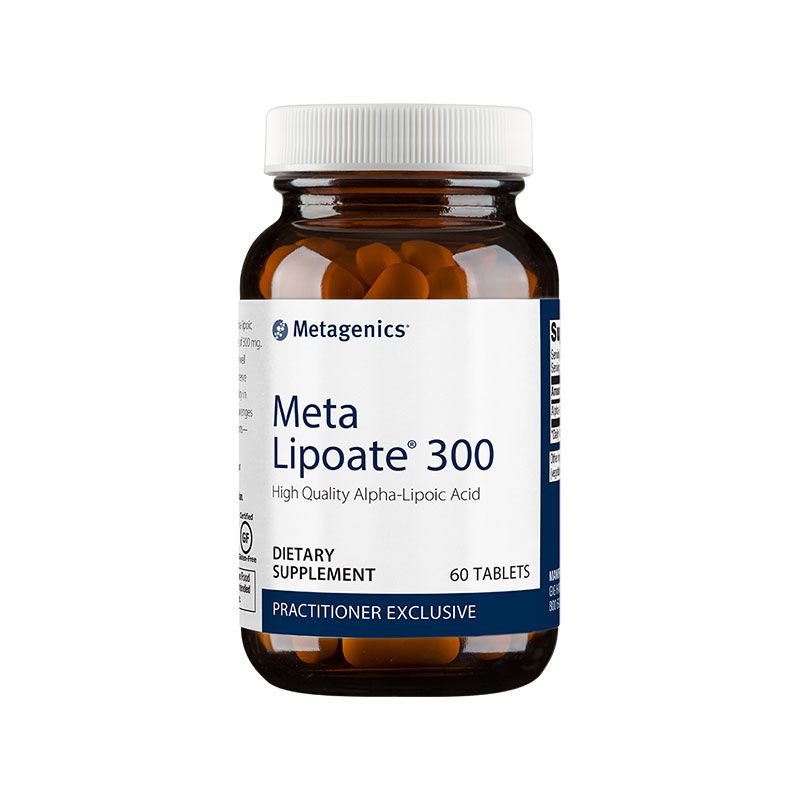 Metagenics Meta Lipoate 300 mg Bottle
