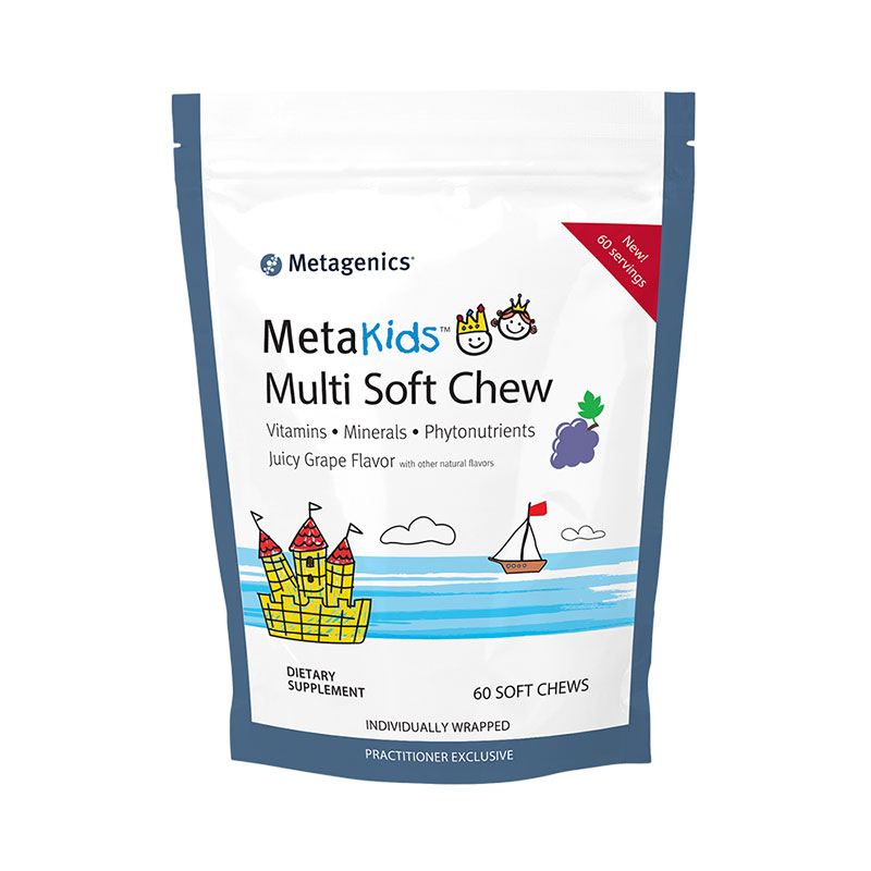 Metagenics MetaKids Multi Soft Chew Grape Bag