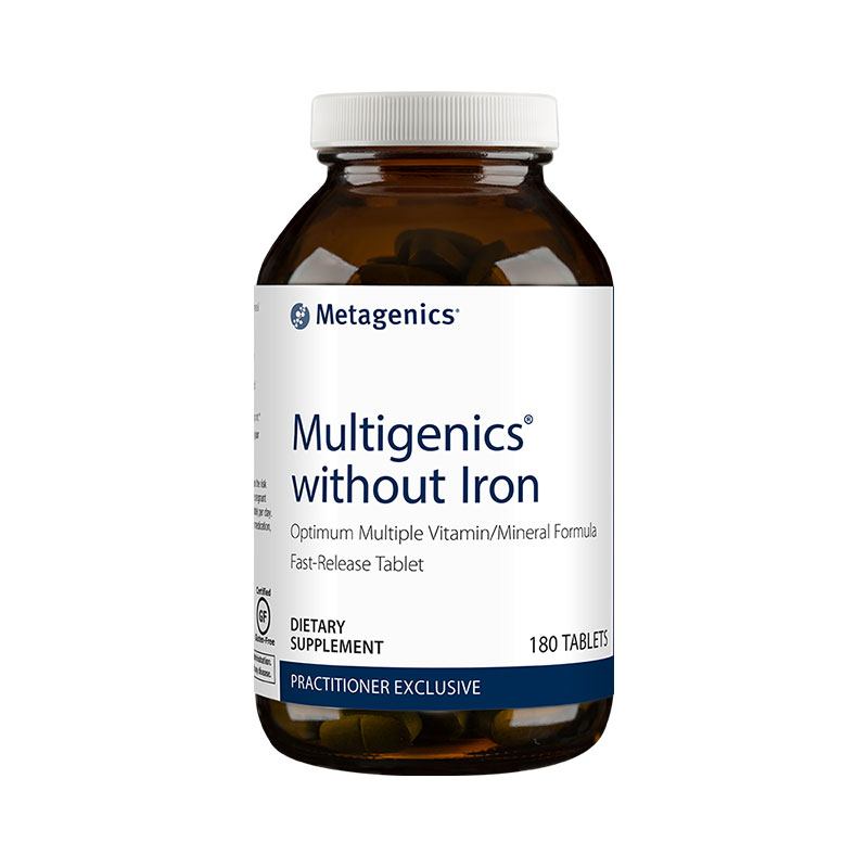 Metagenics Multigenics without Iron Bottle