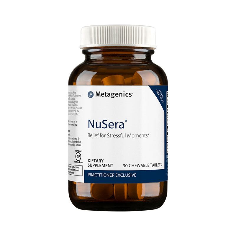 Metagenics NuSera Chocolate Chewable Bottle