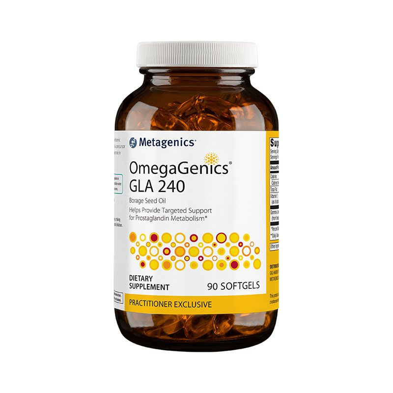 Metagenics OmegaGenics GLA 240 Bottle