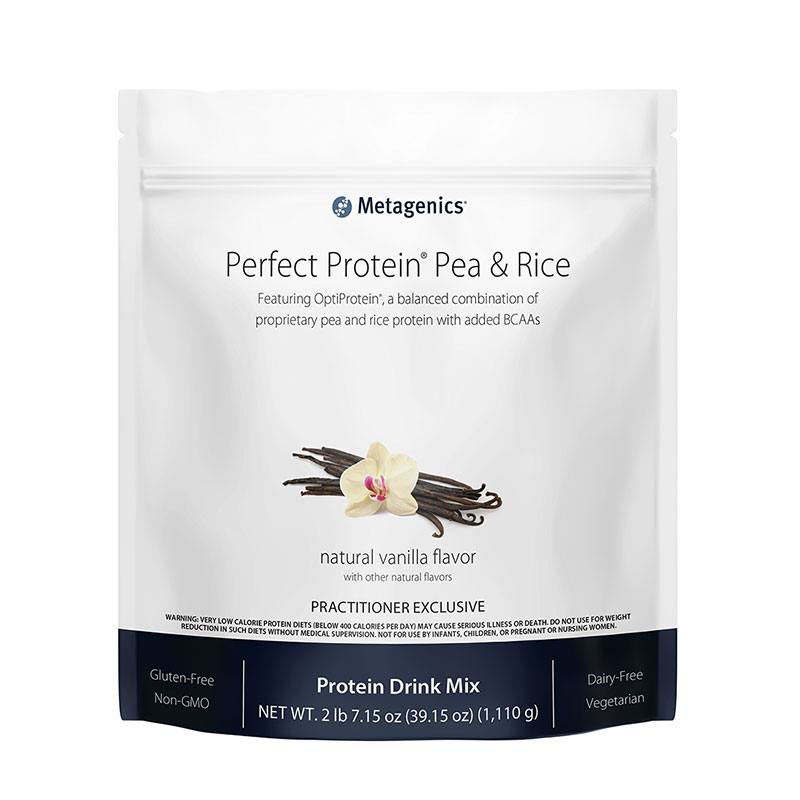 Metagenics Perfect Protein Pea & Rice - Vanilla Powder Bag