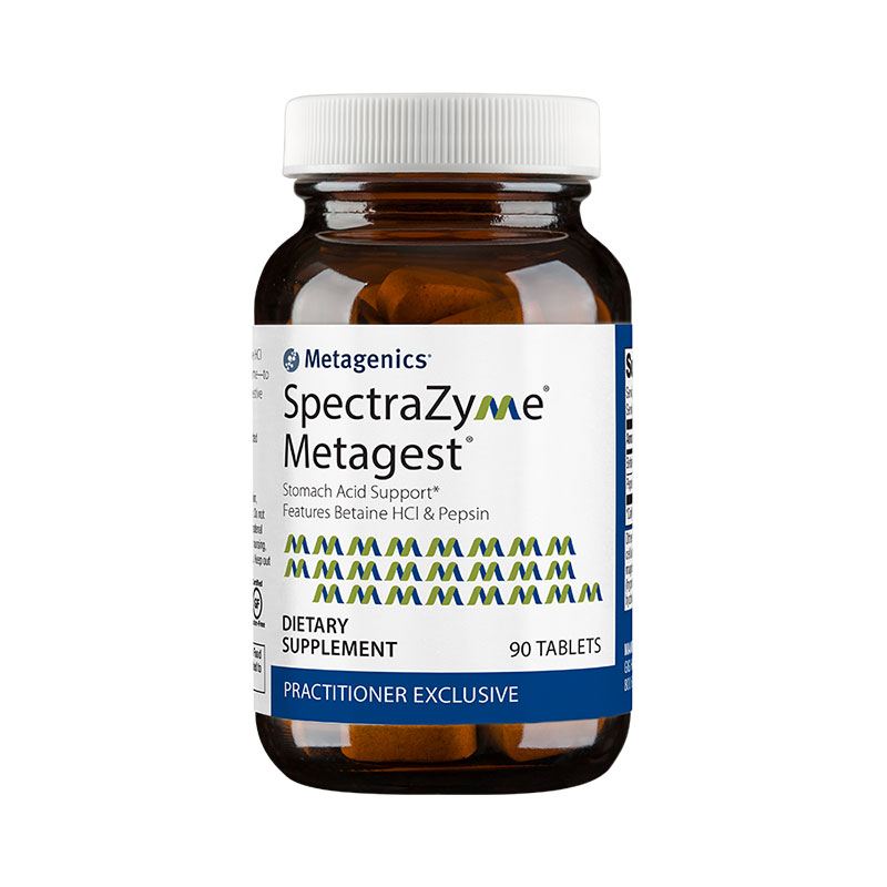 Metagenics SpectraZyme Metagest Bottle