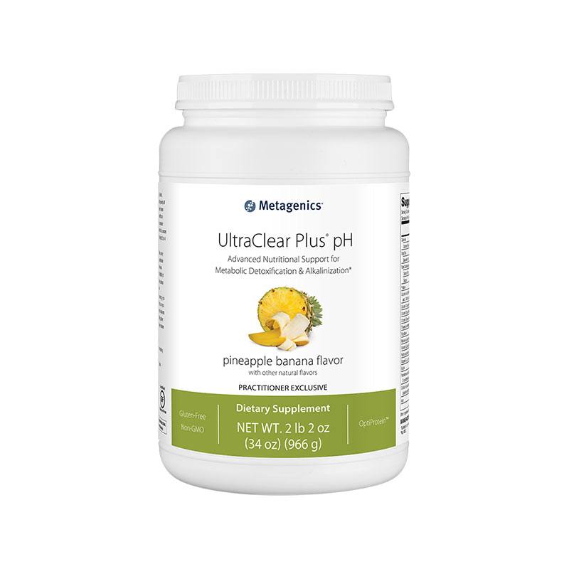 Metagenics UltraClear Plus pH Pineapple Banana Bottle