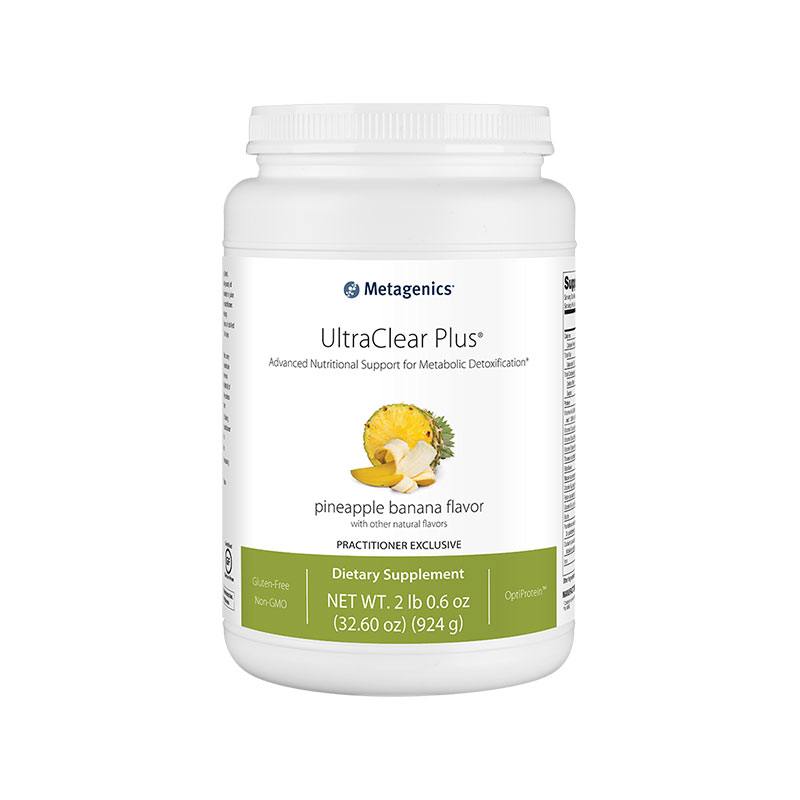 Metagenics UltraClear Plus Pineapple Banana Bottle