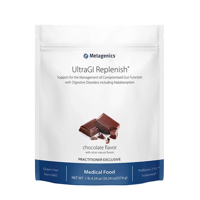 Metagenics UltraGI Replenish Chocolate (14 servings) Bag