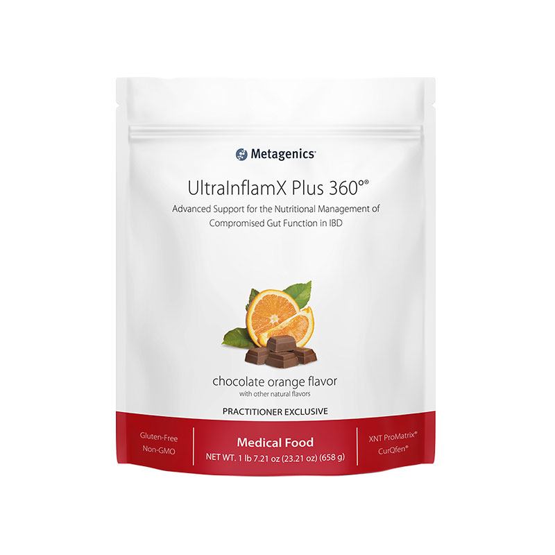 Metagenics UltraInflamX Plus 360o Chocolate Orange (14 servings) Bag