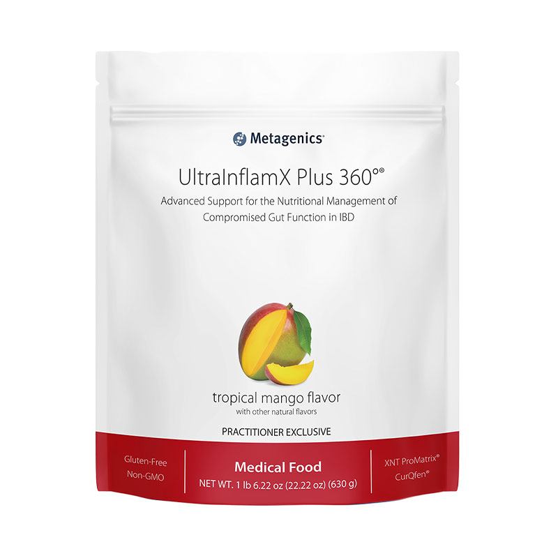 Metagenics UltraInflamX Plus 360o Mango (14 servings) Bag