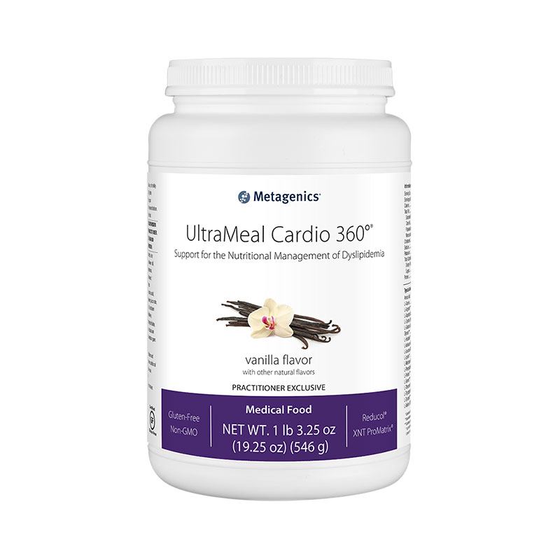 Metagenics UltraMeal Cardio 360 (Vanilla) Bottle