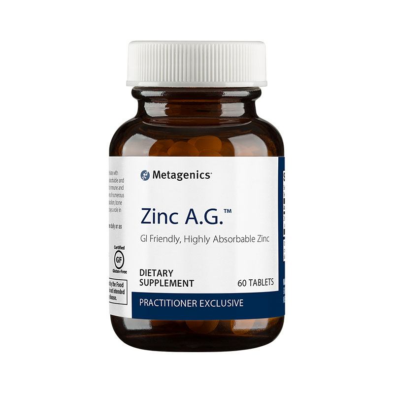 Metagenics Zinc A.G. Bottle