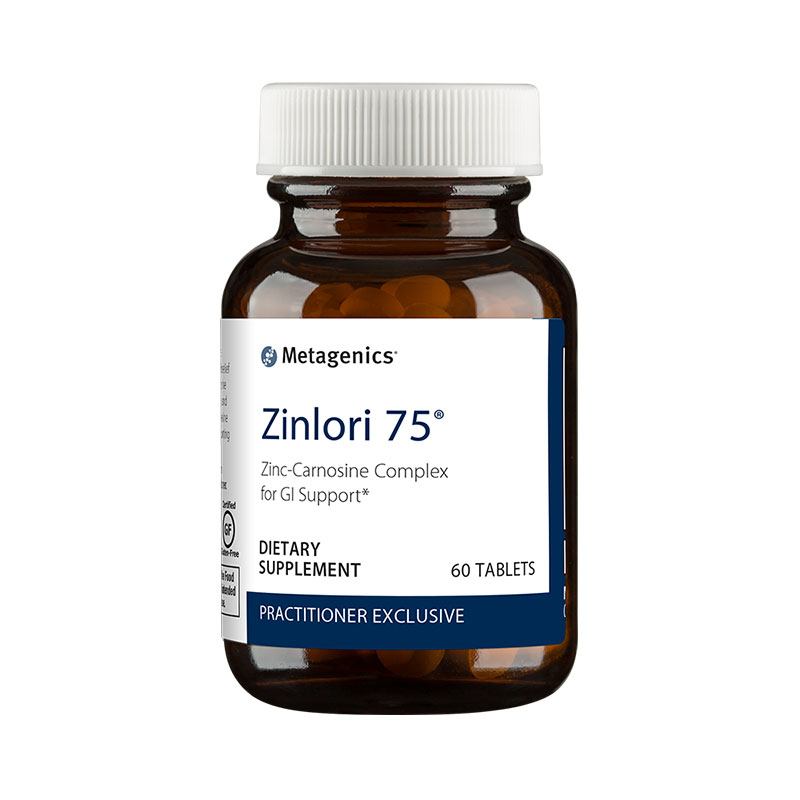 Metagenics Zinlori 75 60 T Bottle