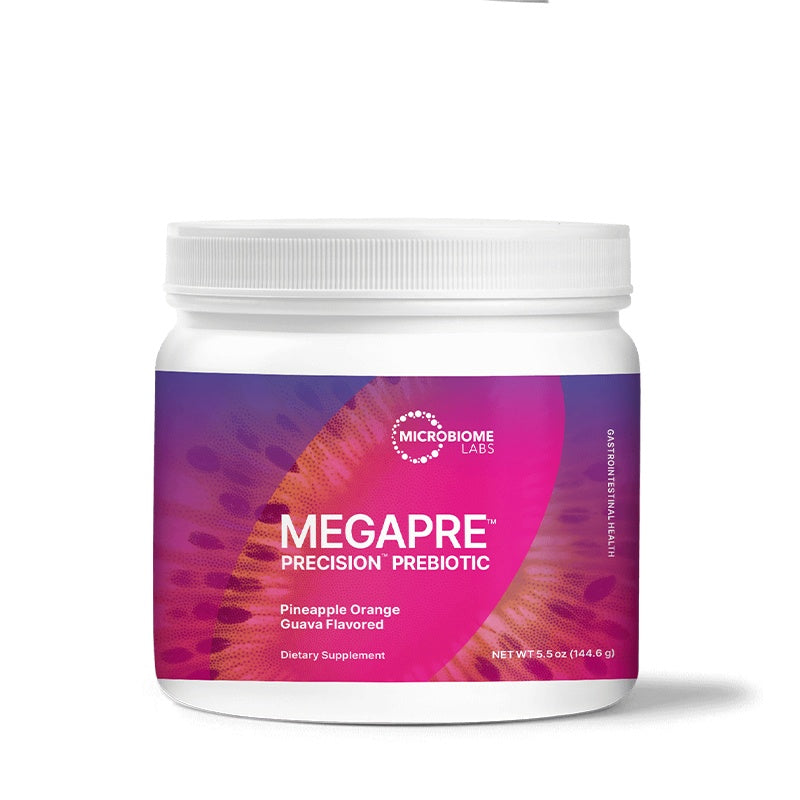 Microbiome Labs Megapre Powder Bottle