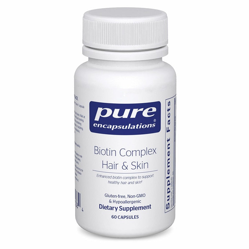 Pure Encapsulations Biotin Complex Hair & Skin Bottle