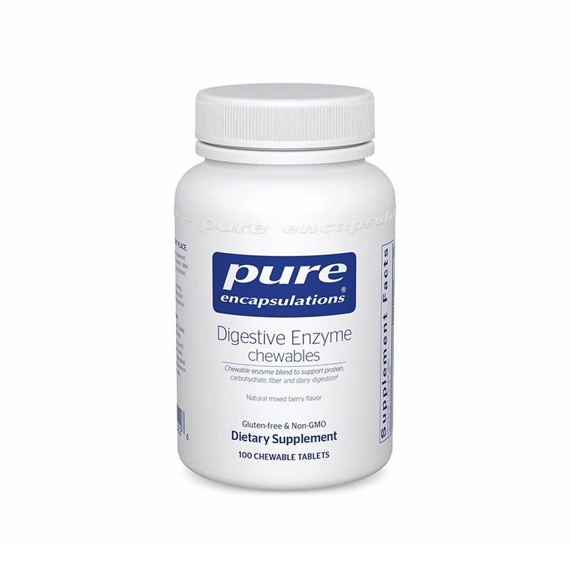 Pure Encapsulations Digestive Enzyme Chewables Bottle