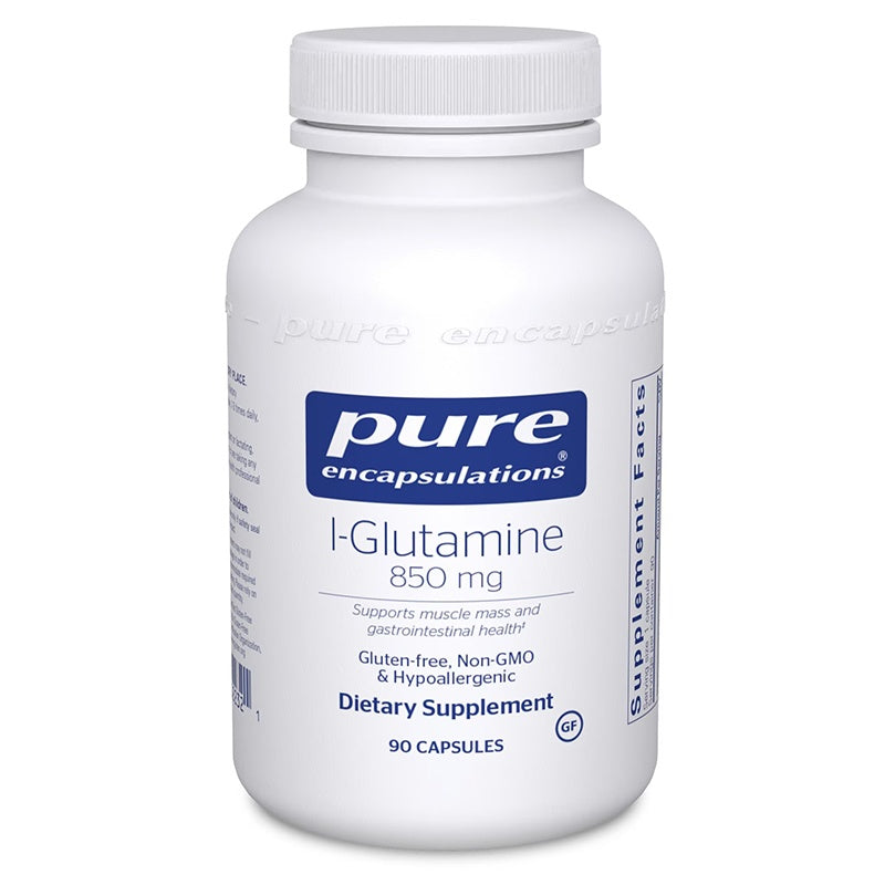 Pure Encapsulations L-Glutamine 850 mg Bottle