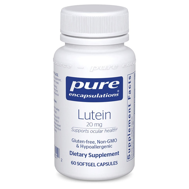 Pure Encapsulations Lutein Bottle