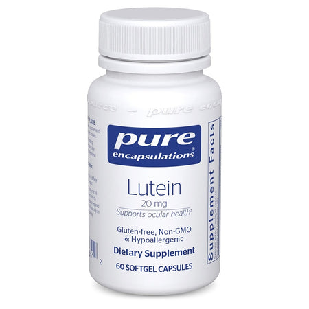 Pure Encapsulations Lutein Bottle