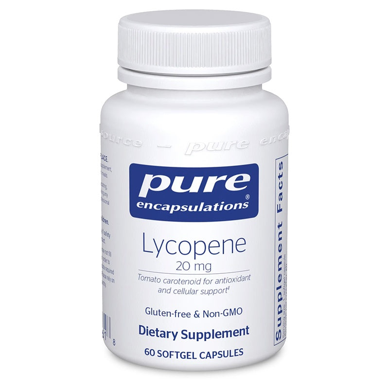 Pure Encapsulations Lycopene 20 mg Bottle