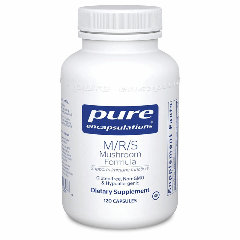 Pure Encapsulations M/R/S Mushroom Formula Bottle