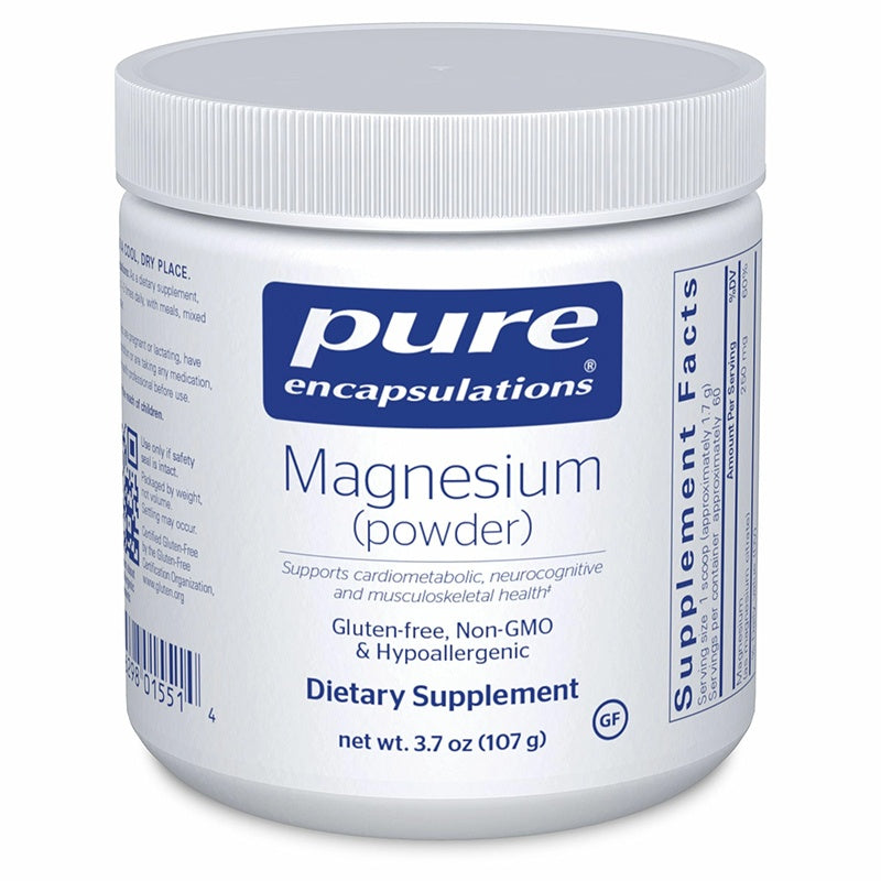 Pure Encapsulations Magnesium Powder Bottle