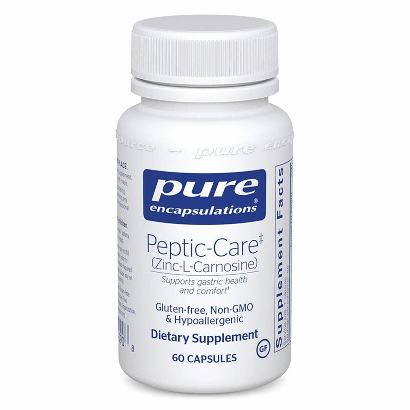 Pure Encapsulations Peptic Care (Zinc-l-Carnosine) Bottle