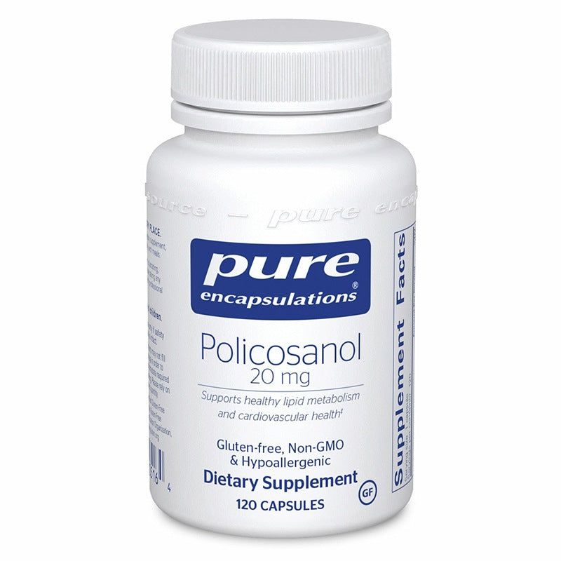 Pure Encapsulations Policosanol 20 mg Bottle