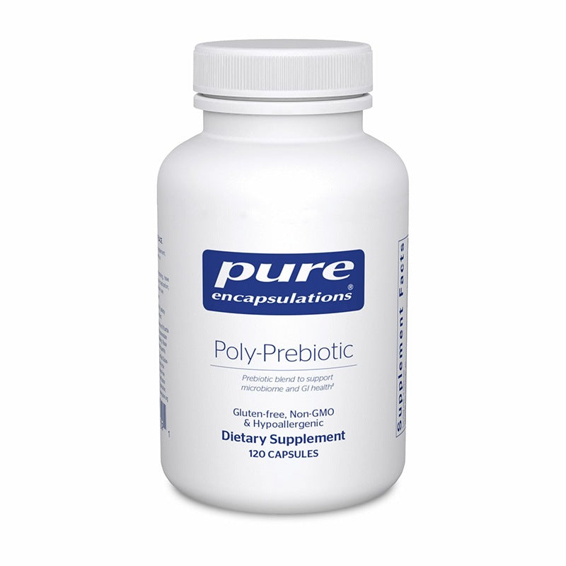 Pure Encapsulations Poly Prebiotic Capsules Bottle