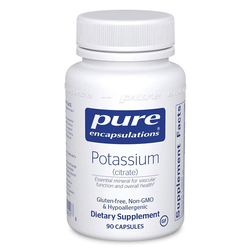 Pure Encapsulations Potassium Citrate Bottle
