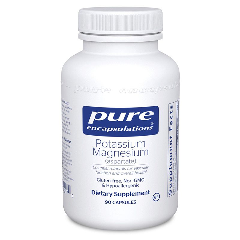 Pure Encapsulations Potassium Magnesium Aspartate Bottle