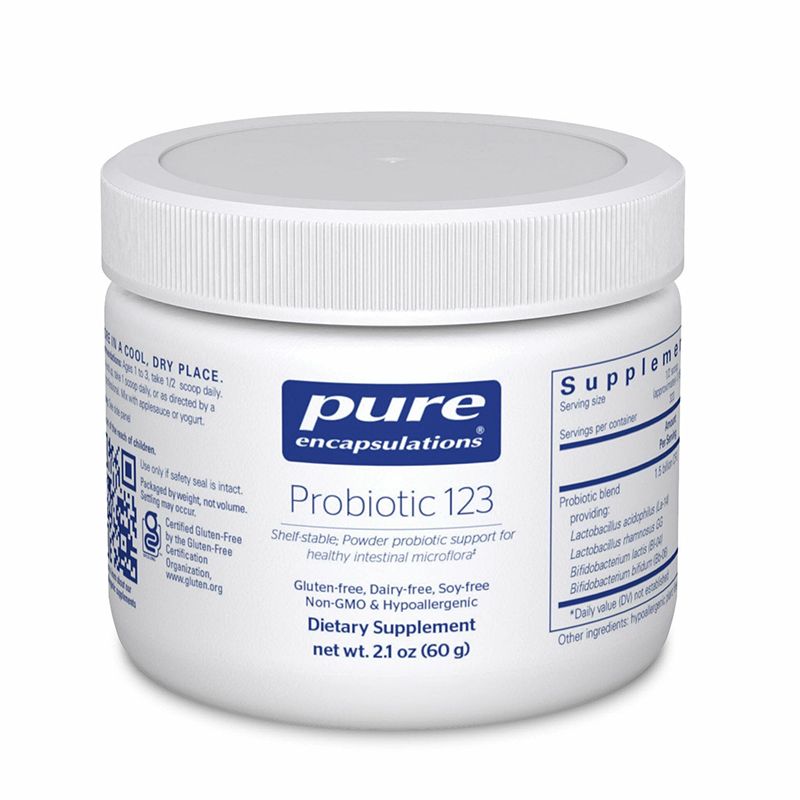 Pure Encapsulations Probiotic 123 Bottle