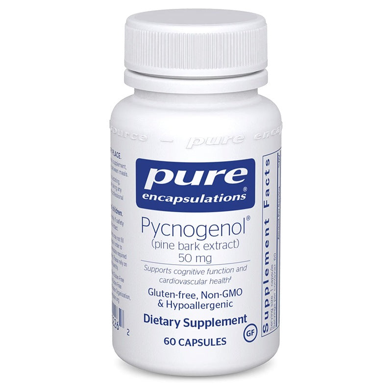Pure Encapsulation Pycnogenol 50 mg Bottle