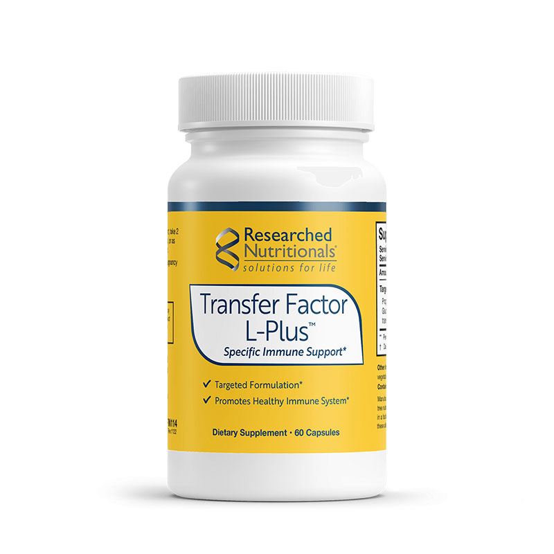 Researched Nutritionals Transfer Factor L-Plus bottle