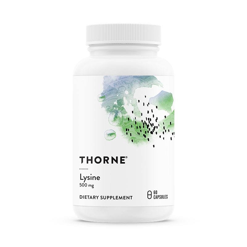 Thorne Lysine (Previously L-Lysine) Bottle