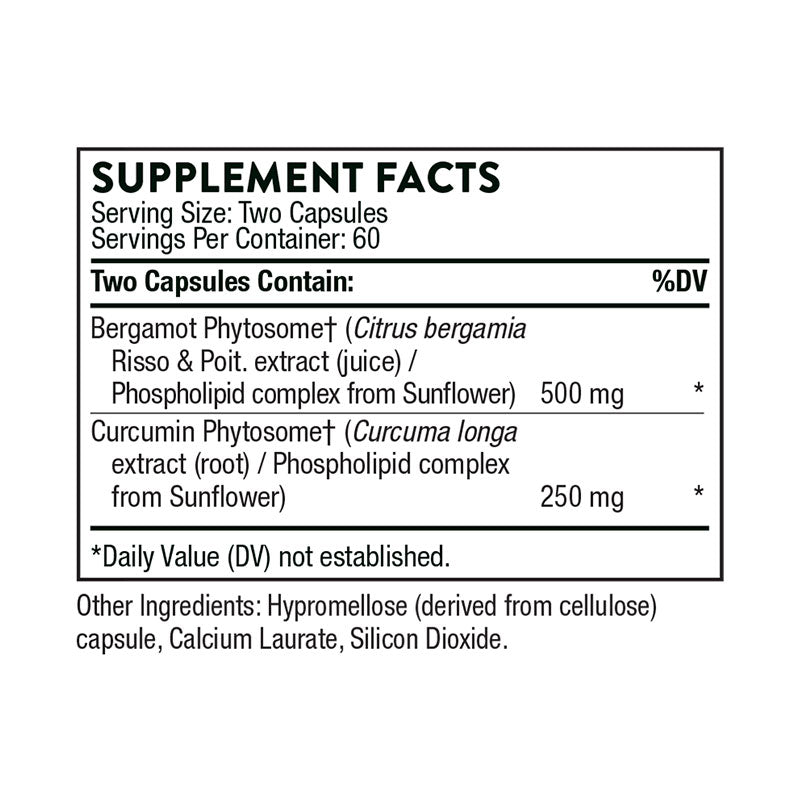 Thorne Metabolic Health Supplement Facts