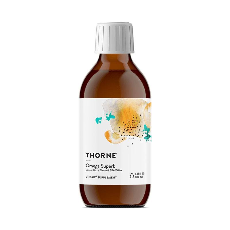 Thorne Omega Superb - Lemon Berry Bottle
